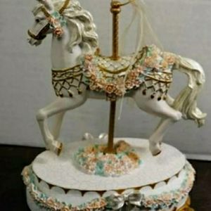 Vintage Musical Carousel by Sankyo